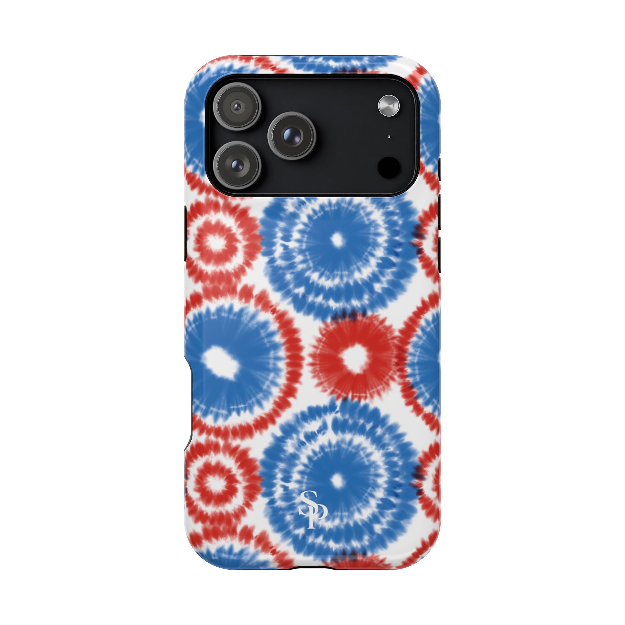 Patriotic Tie Dye Impact Resistant Phone Case