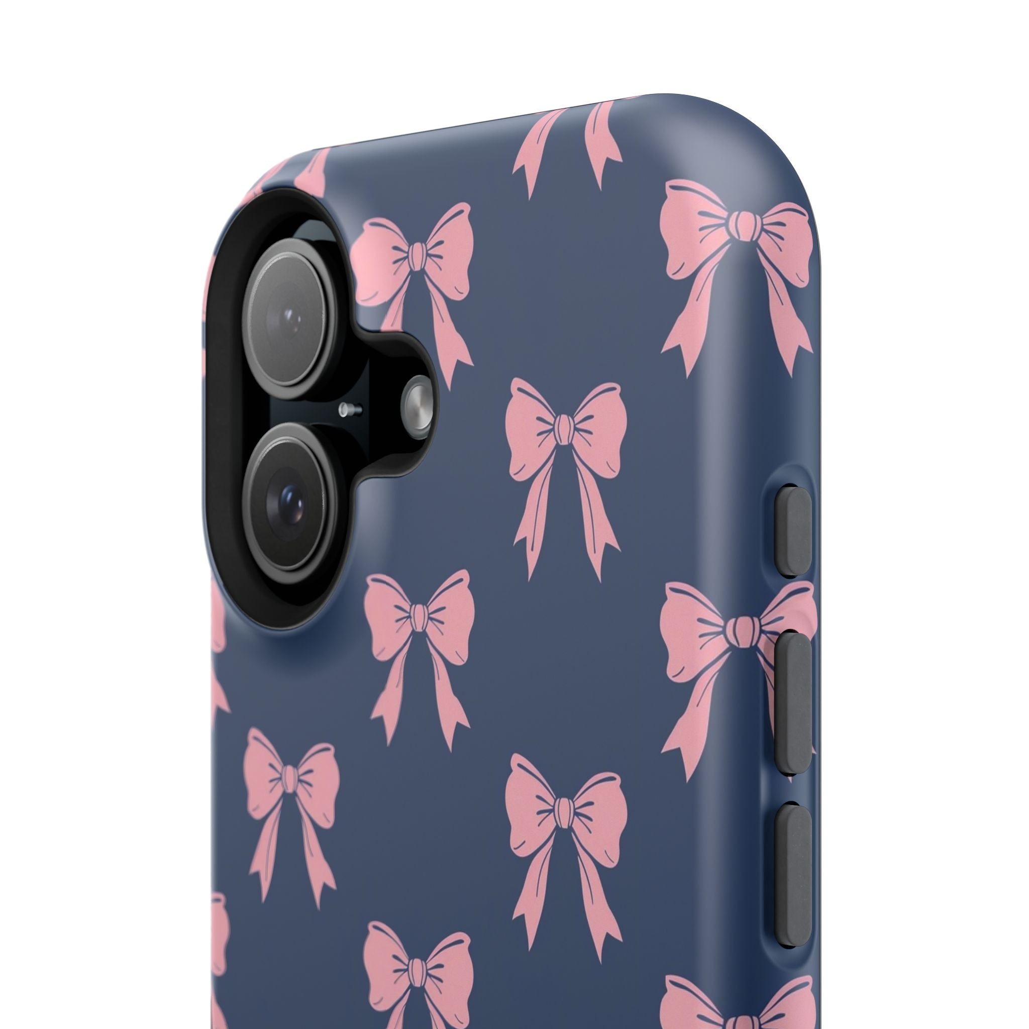 Chic Bow Impact-Resistant Phone Case