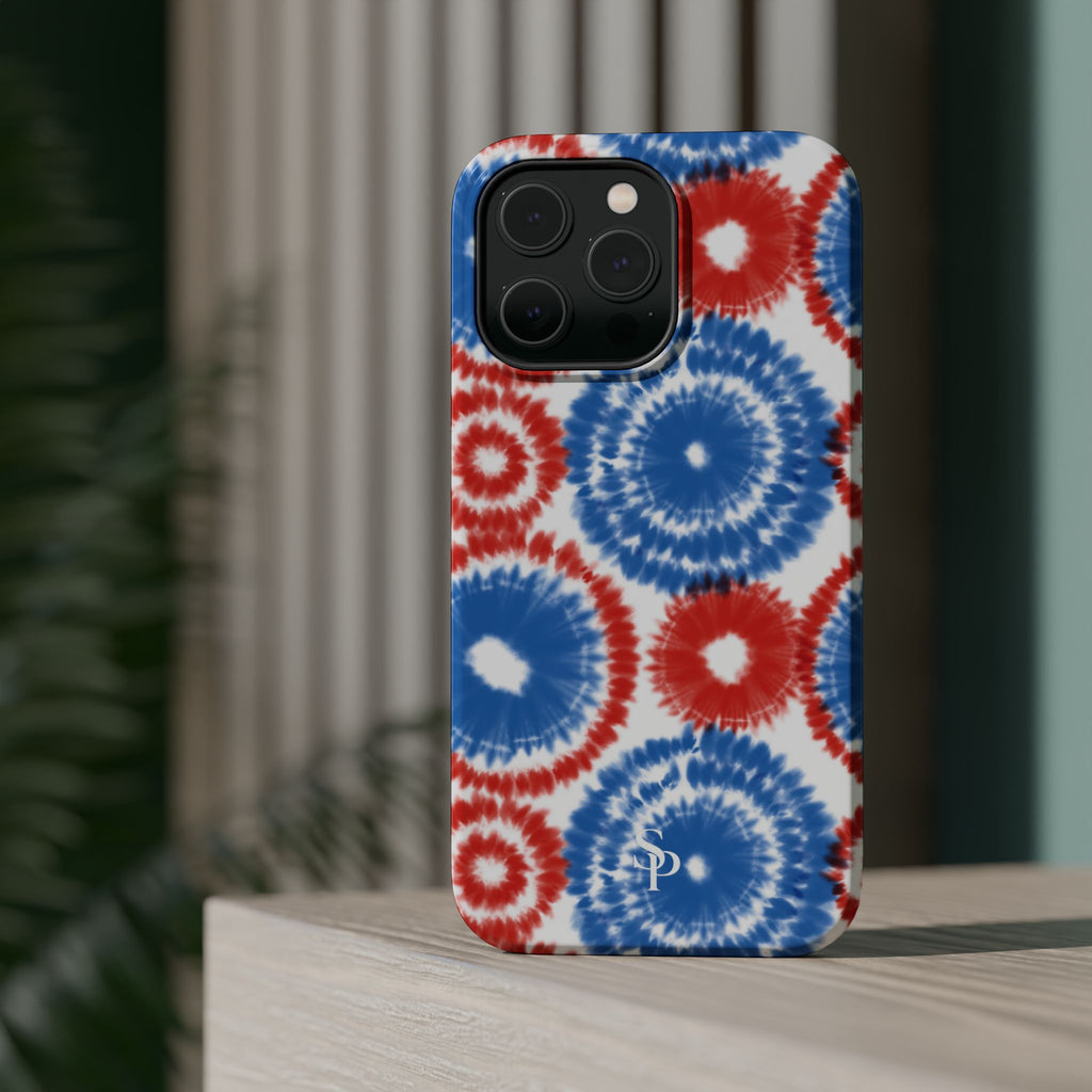 Patriotic Tie-Dye Magnetic Tough Case