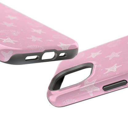 Pink Coastal Impact-Resistant Phone Case