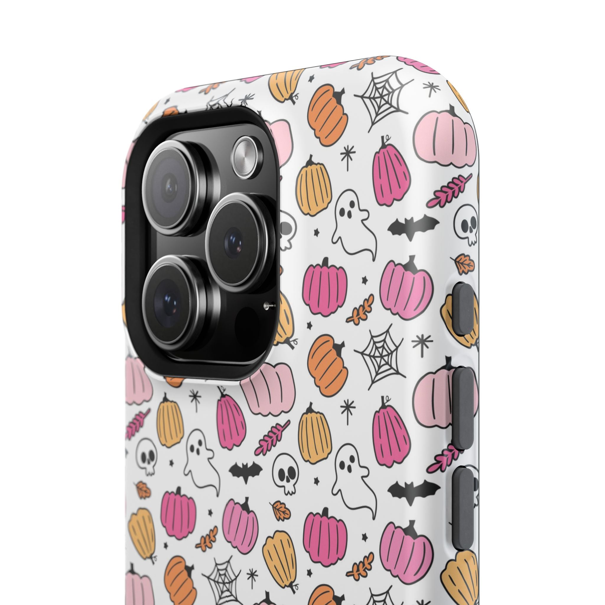 Pink Halloween Impact-Resistant Cases