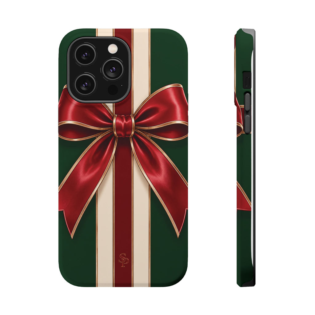 Christmas Gift Bow Magnetic Phone Case