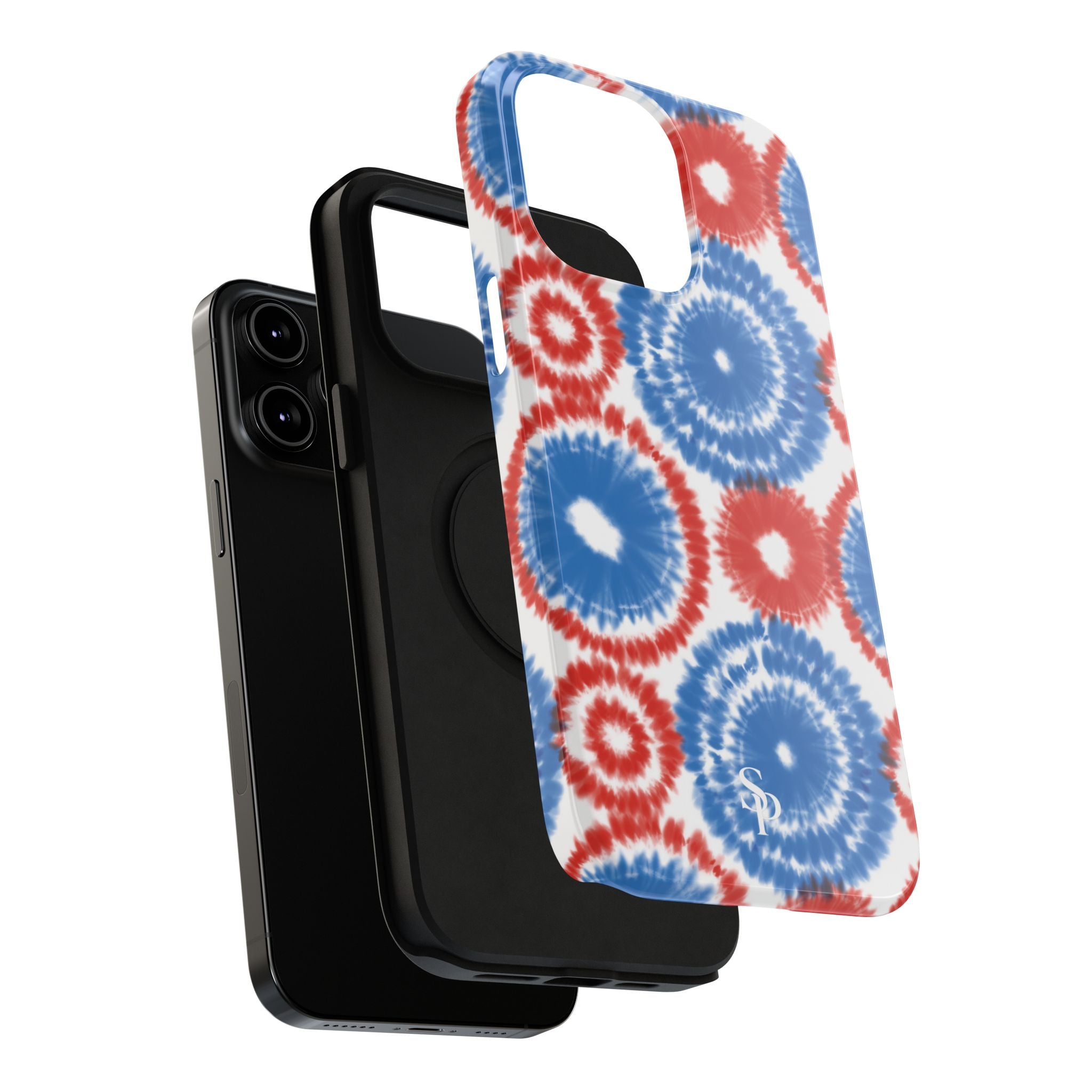 Patriotic Tie Dye Impact Resistant Phone Case
