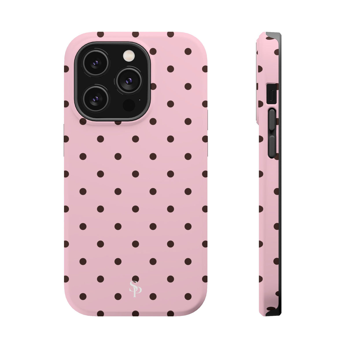 Pink Polka Dot Magnetic Case