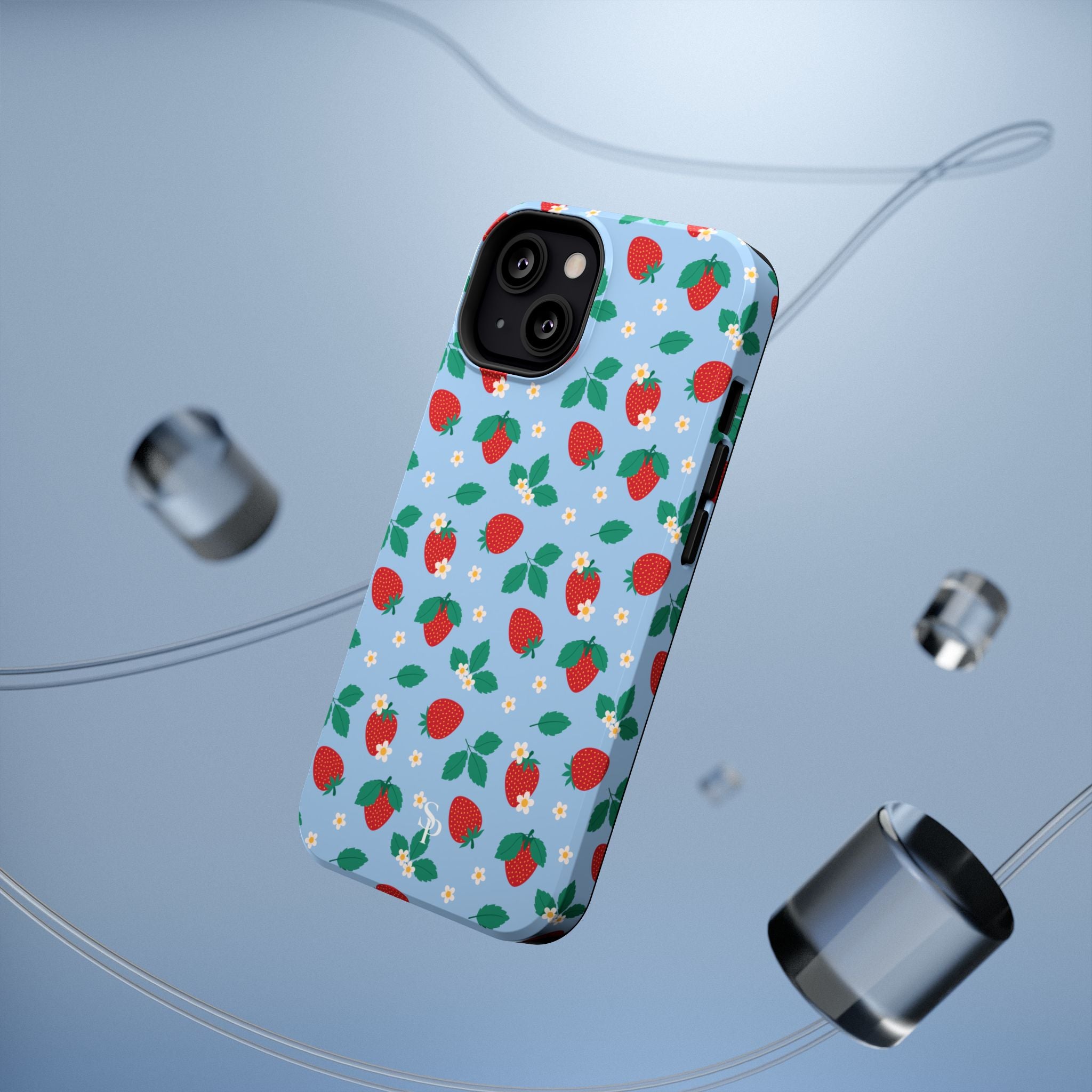 Strawberry Impact-Resistant Cases