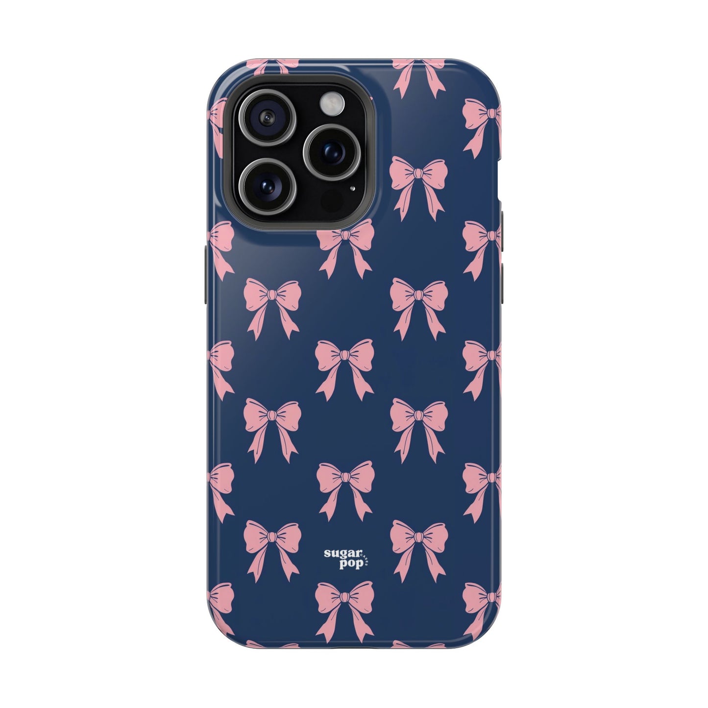 Chic Bow Impact-Resistant Phone Case