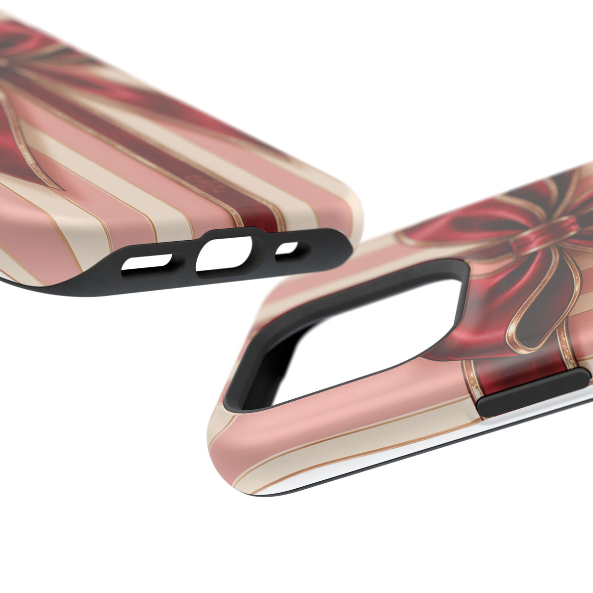 Red Bow Gift Wrap Magnetic Phone Case