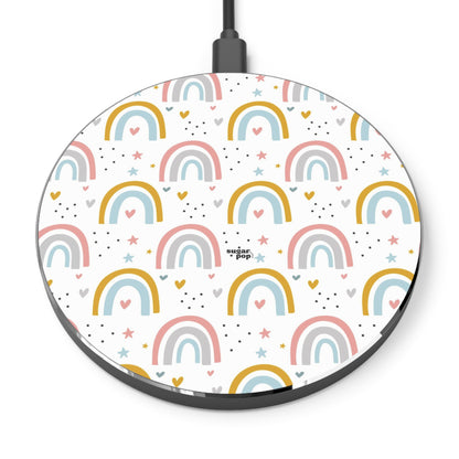 Pastel Rainbow Wireless Charger - Sugar Pop Cases