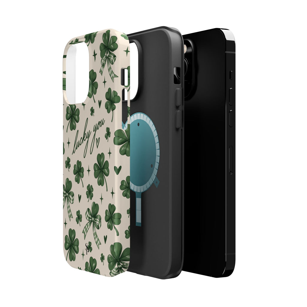 Lucky You Clover Magnetic Impact Phone Case