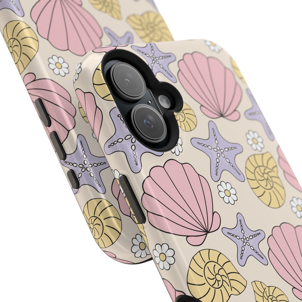 Coastal Shells Impact-Resistant Phone Case