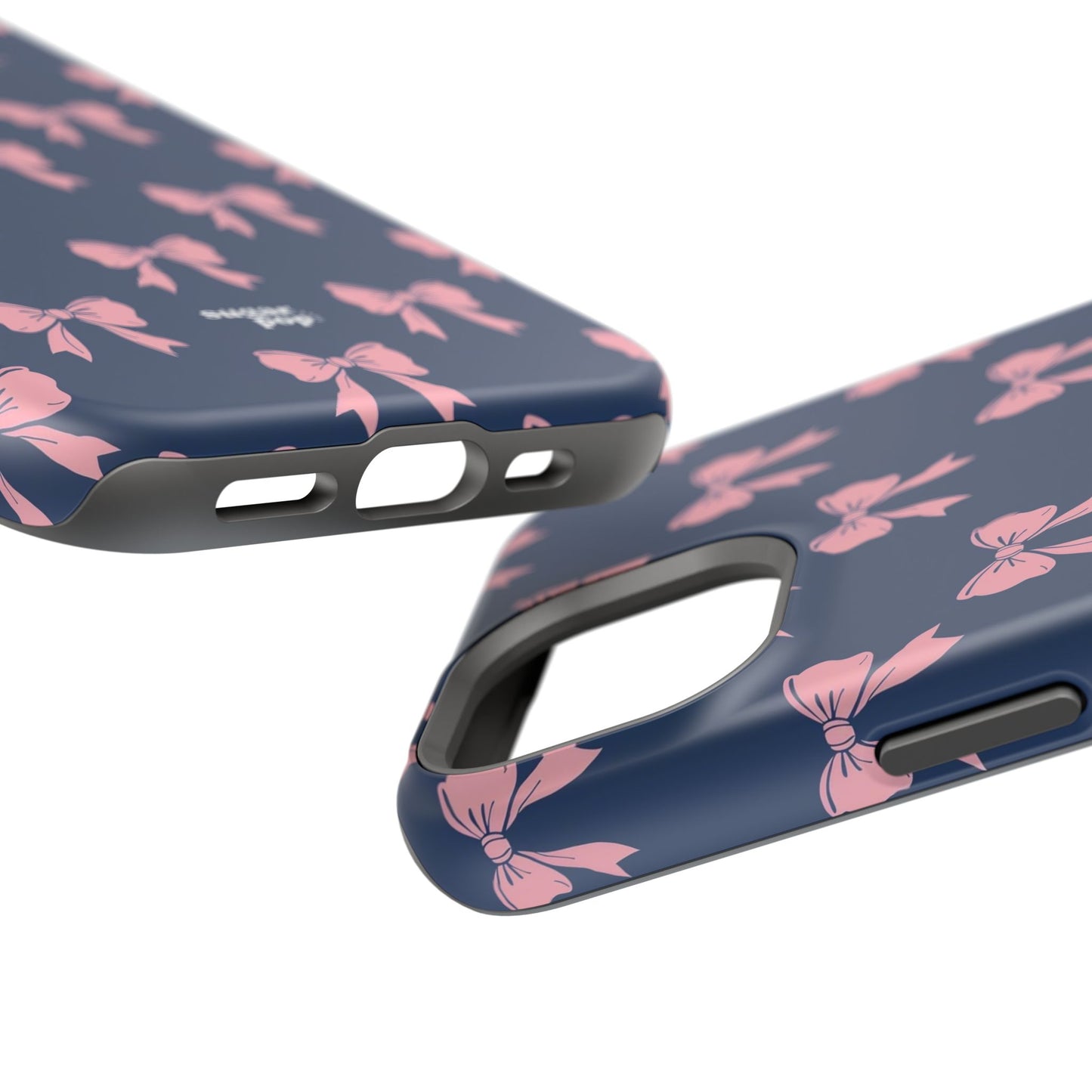 Chic Bow Impact-Resistant Phone Case