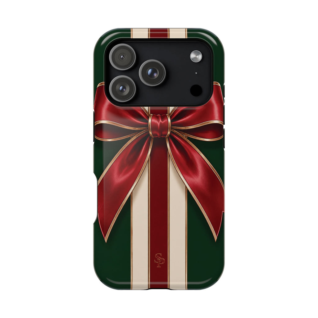 Christmas Gift Bow Magnetic Phone Case
