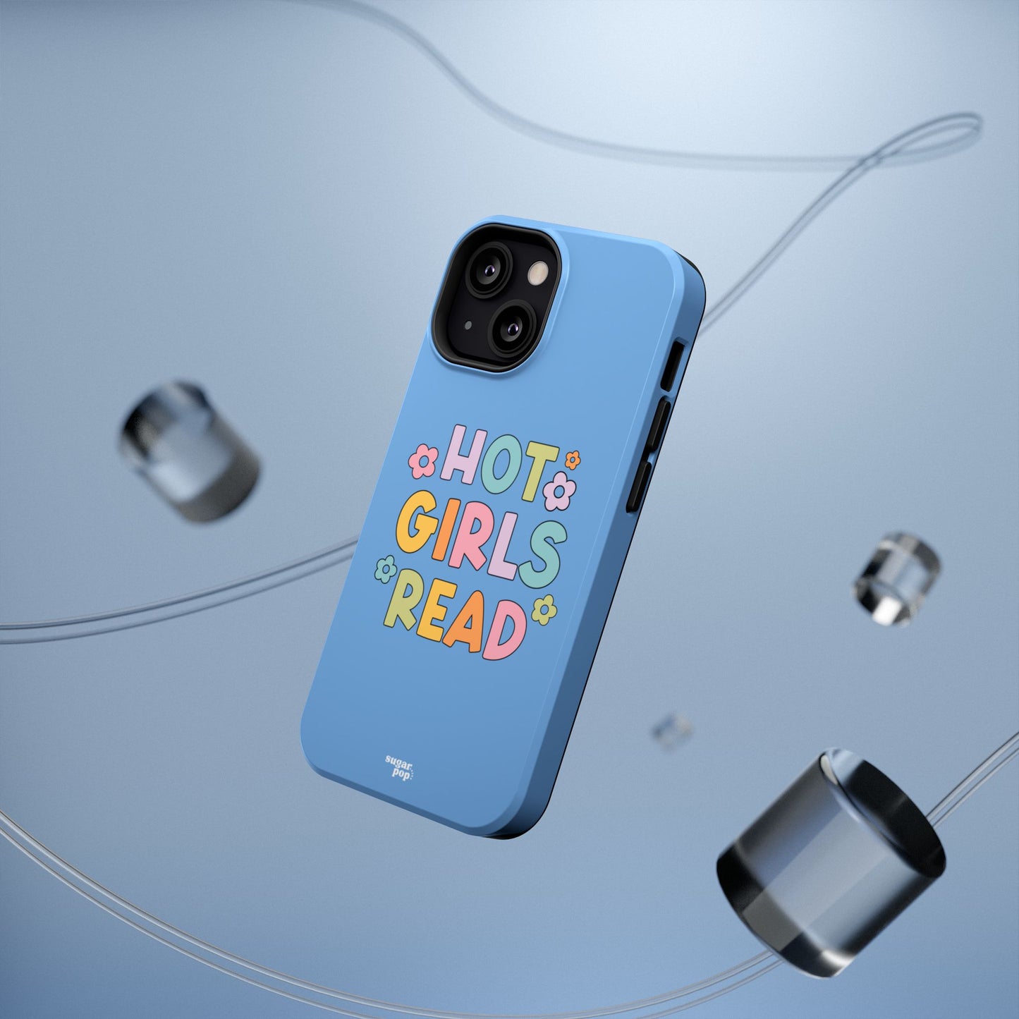 Hot Girls Read Impact-Resistant Phone Case - Design for Book Lovers