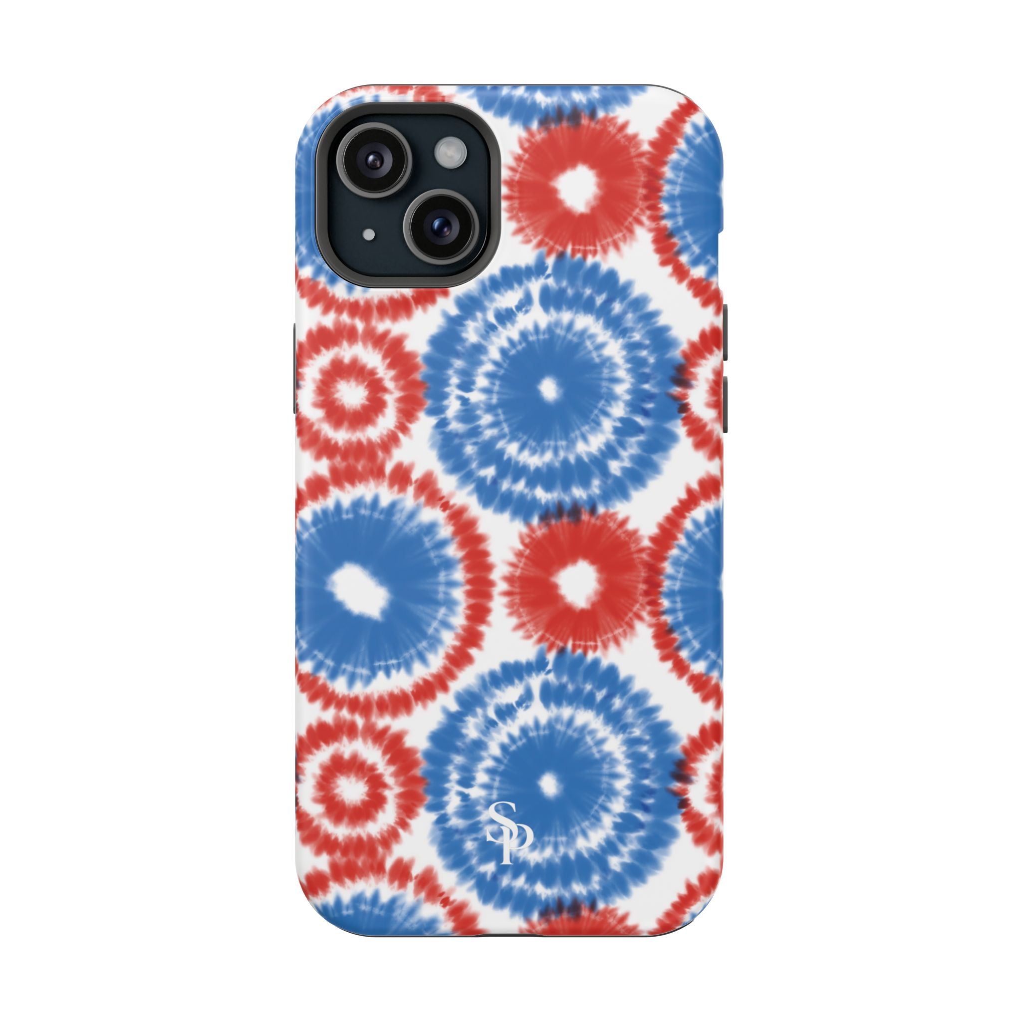 Patriotic Tie Dye Impact Resistant Phone Case