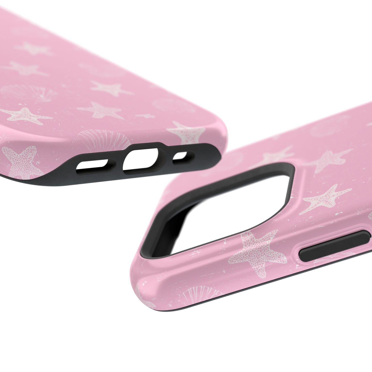 Pink Coastal Impact-Resistant Phone Case