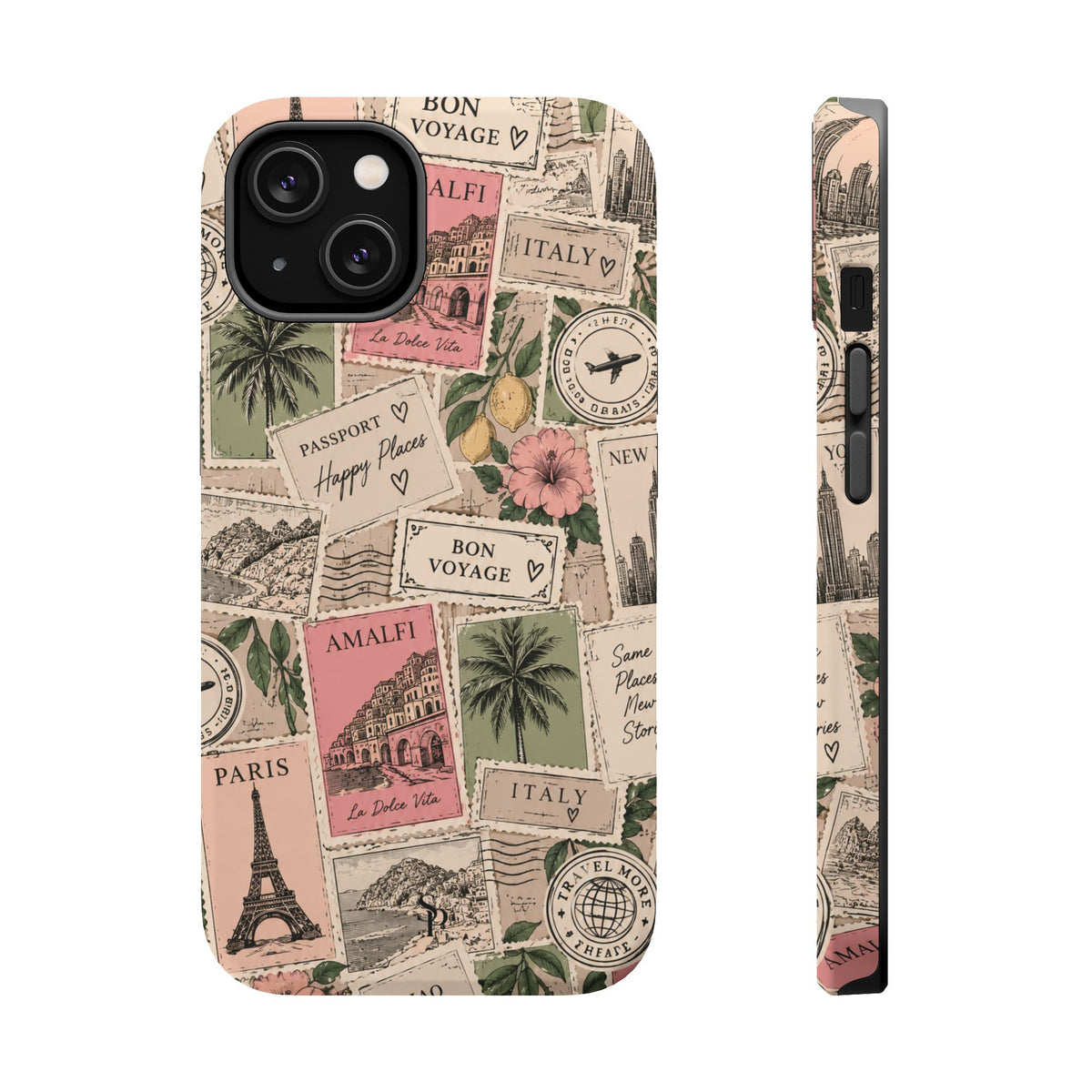Travel Passport Stamp Magnetic Case