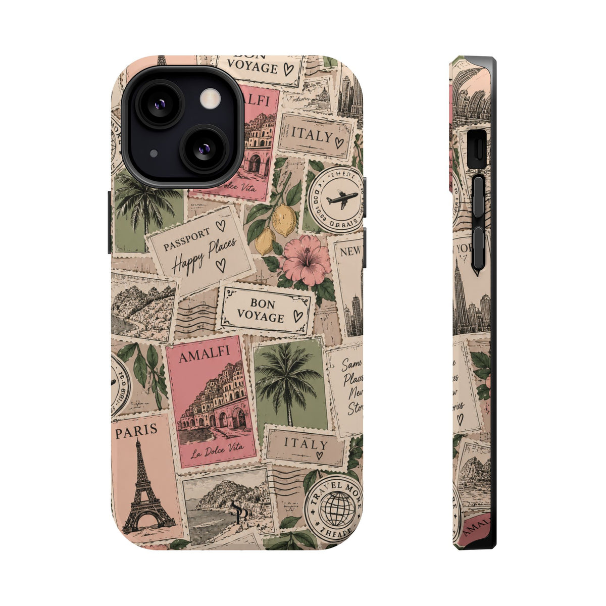 Travel Passport Stamp Magnetic Case