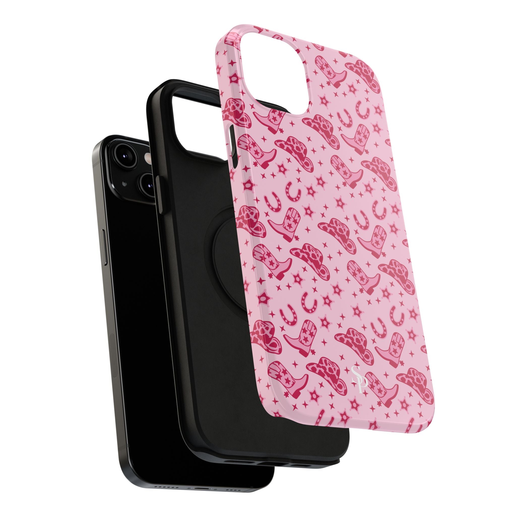 Pink Cowgirl Impact-Resistant Case