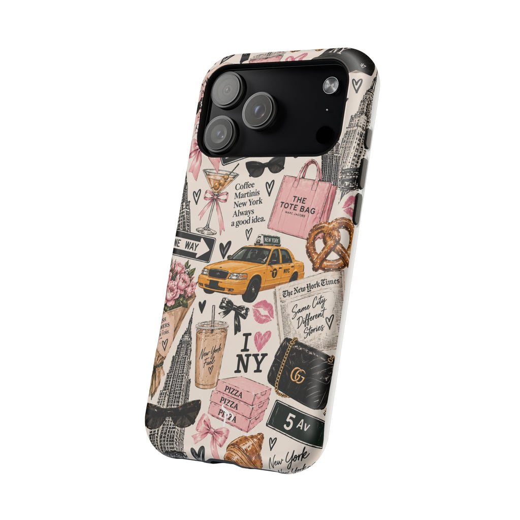 Pink New York Magnetic Phone Case