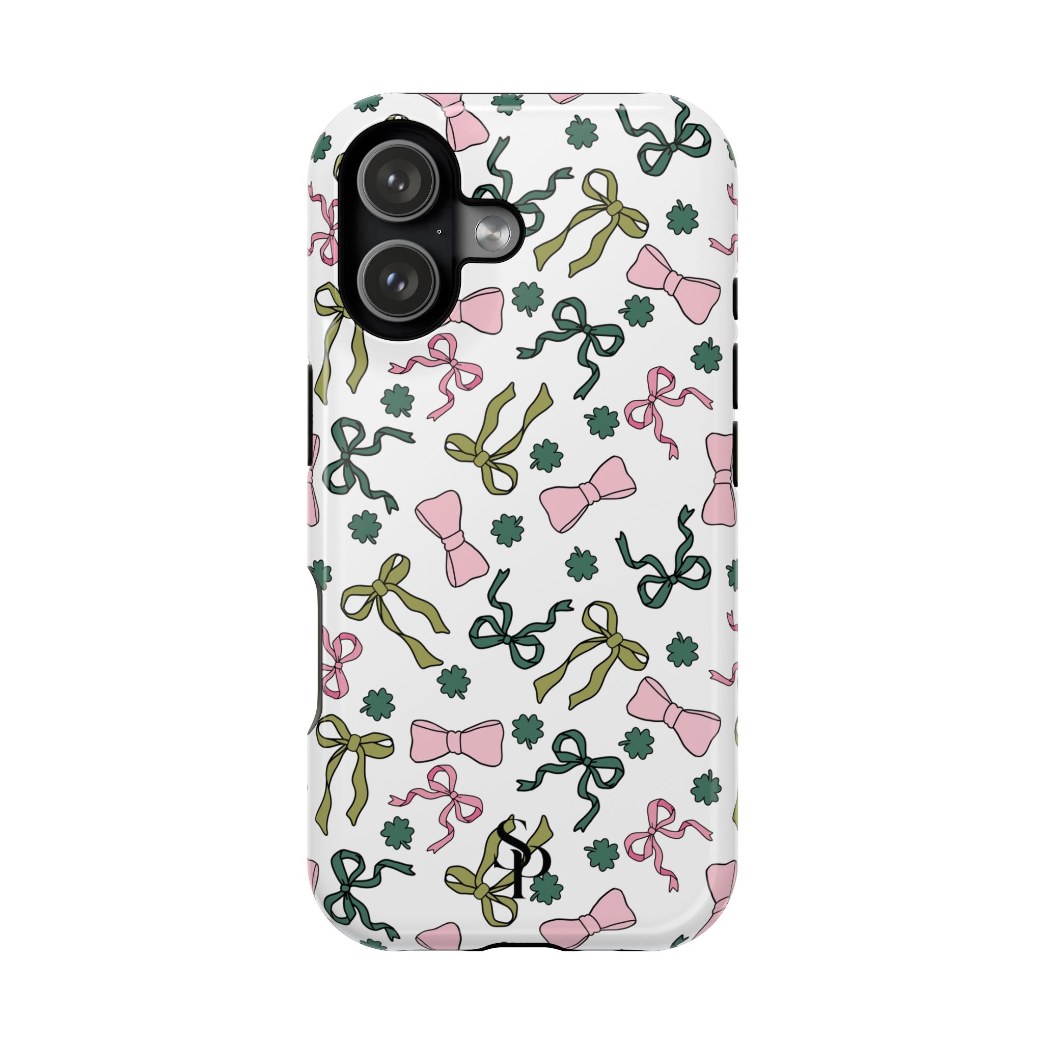 Bows and Shamrocks Magnetic Phone Case