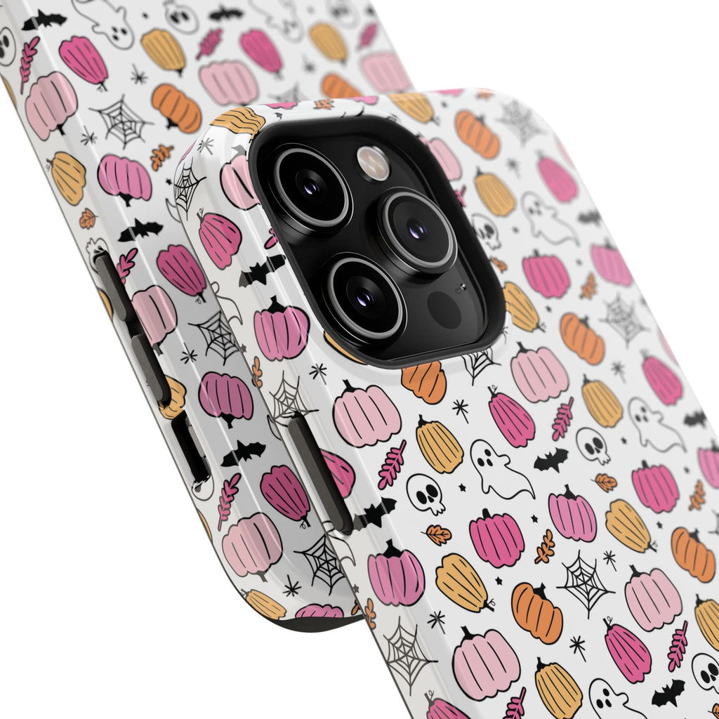 Pink Halloween Impact-Resistant Cases