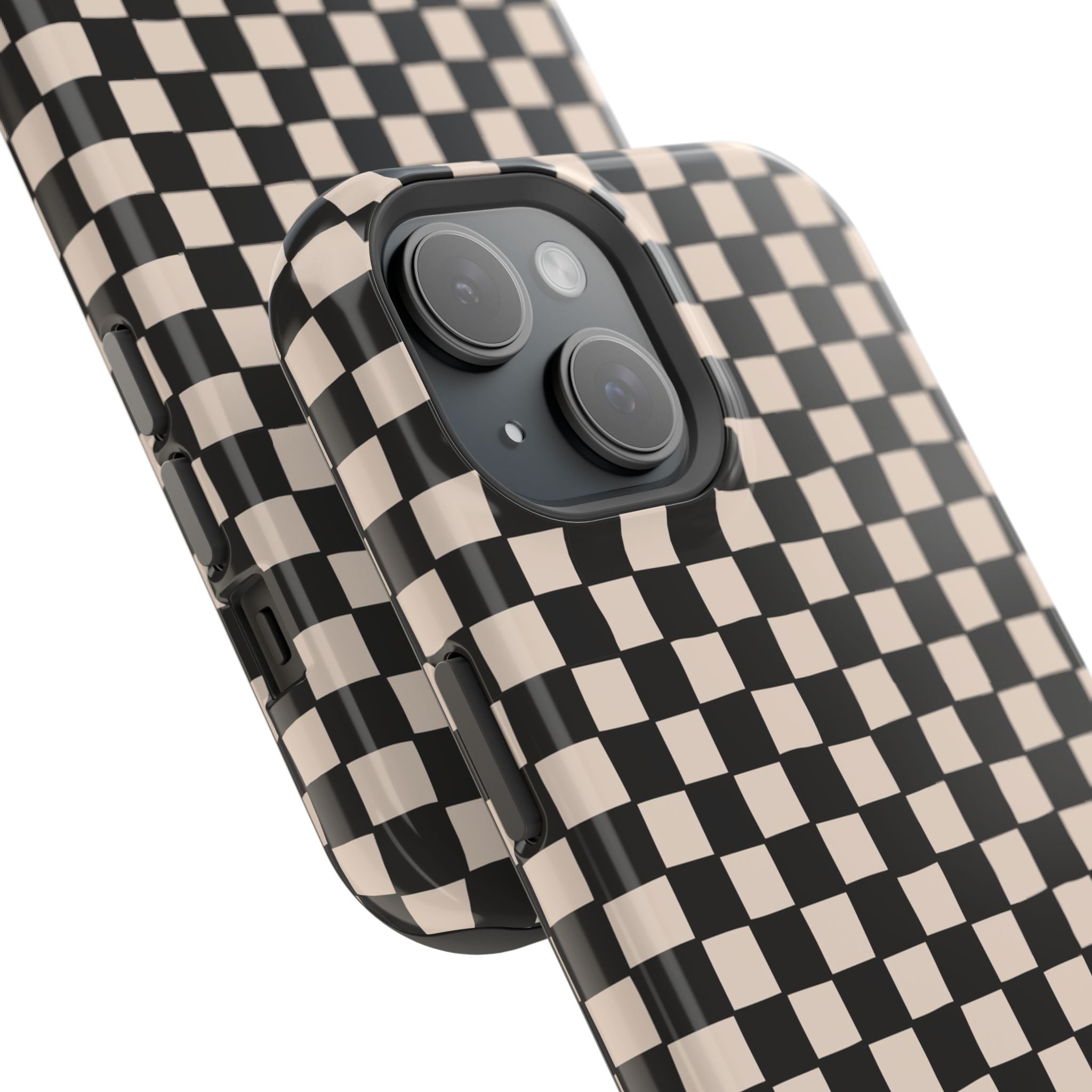 Checkerboard Impact-Resistant Case