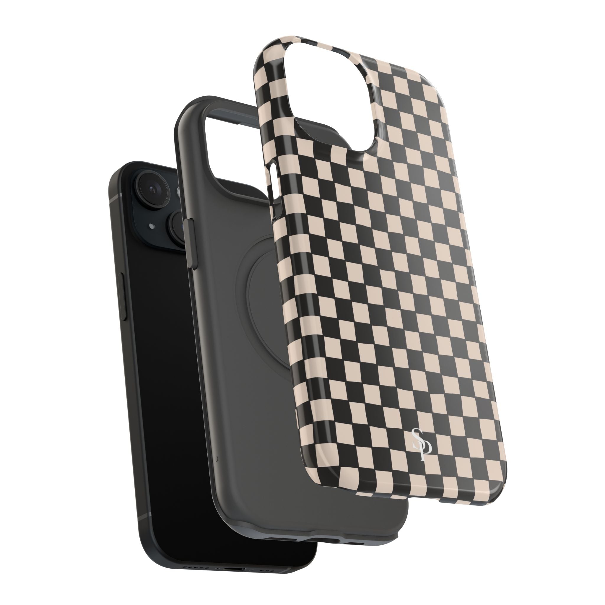Checkerboard Impact-Resistant Case