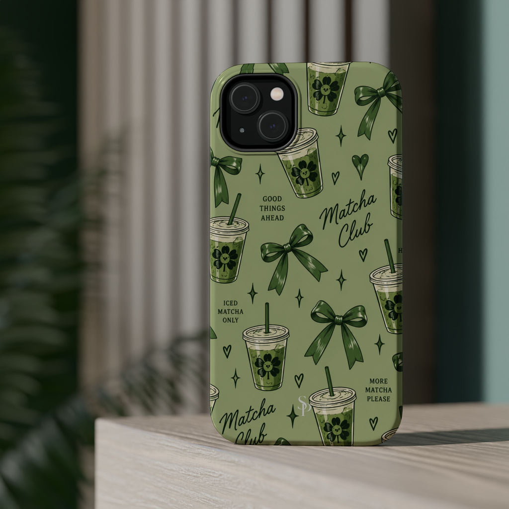 Matcha Club Magnetic Impact-Resistant Case