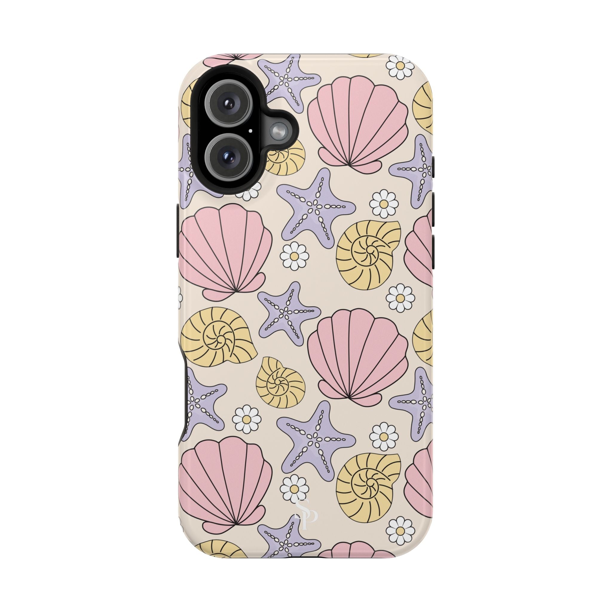 Coastal Shells Impact-Resistant Phone Case