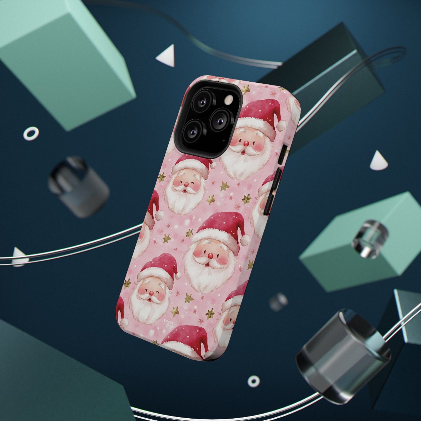 Festive Santa Impact-Resistant Phone Case