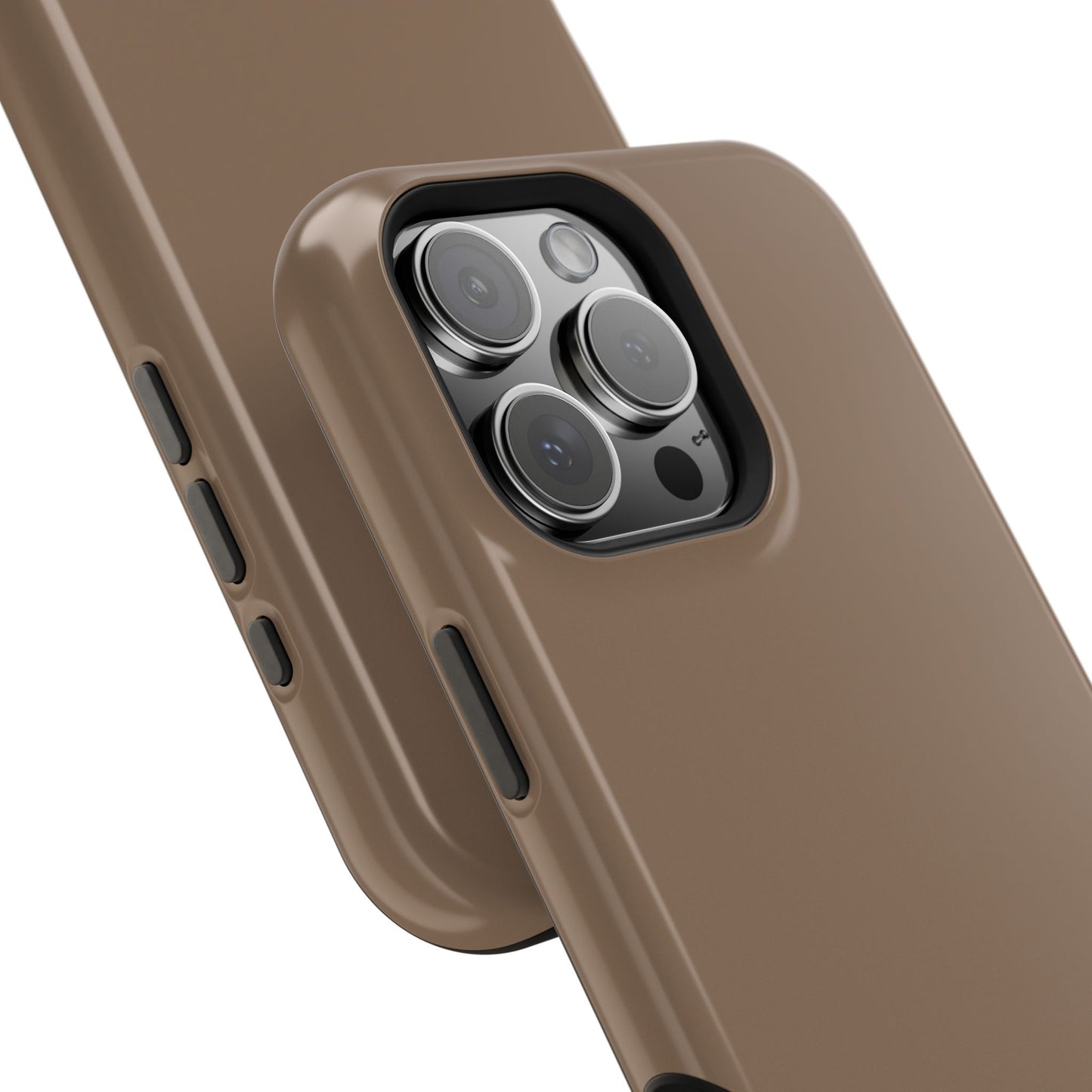 Brown Magnetic Tough Cases for Phones - Secure & Sleek Design