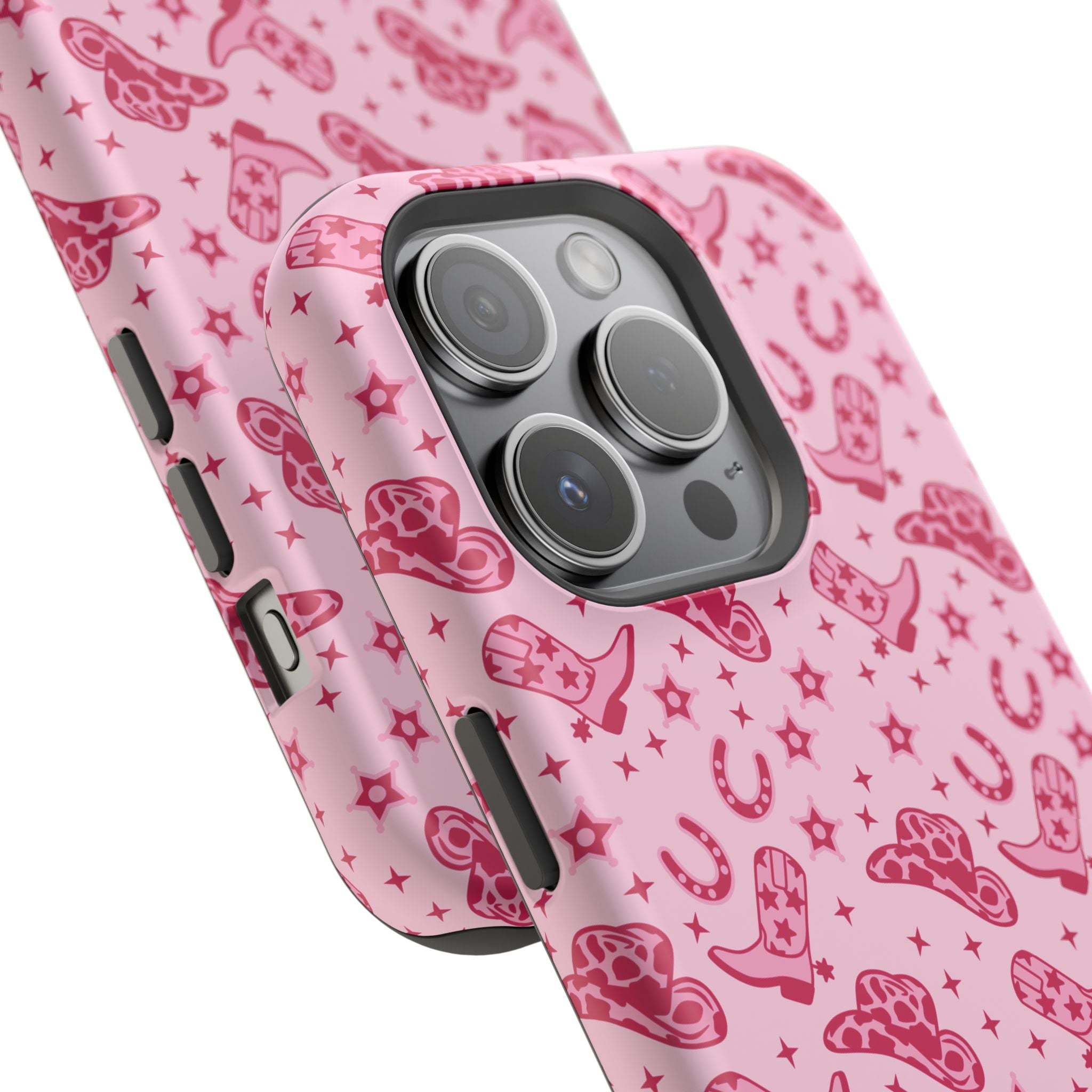 Pink Cowgirl Impact-Resistant Case
