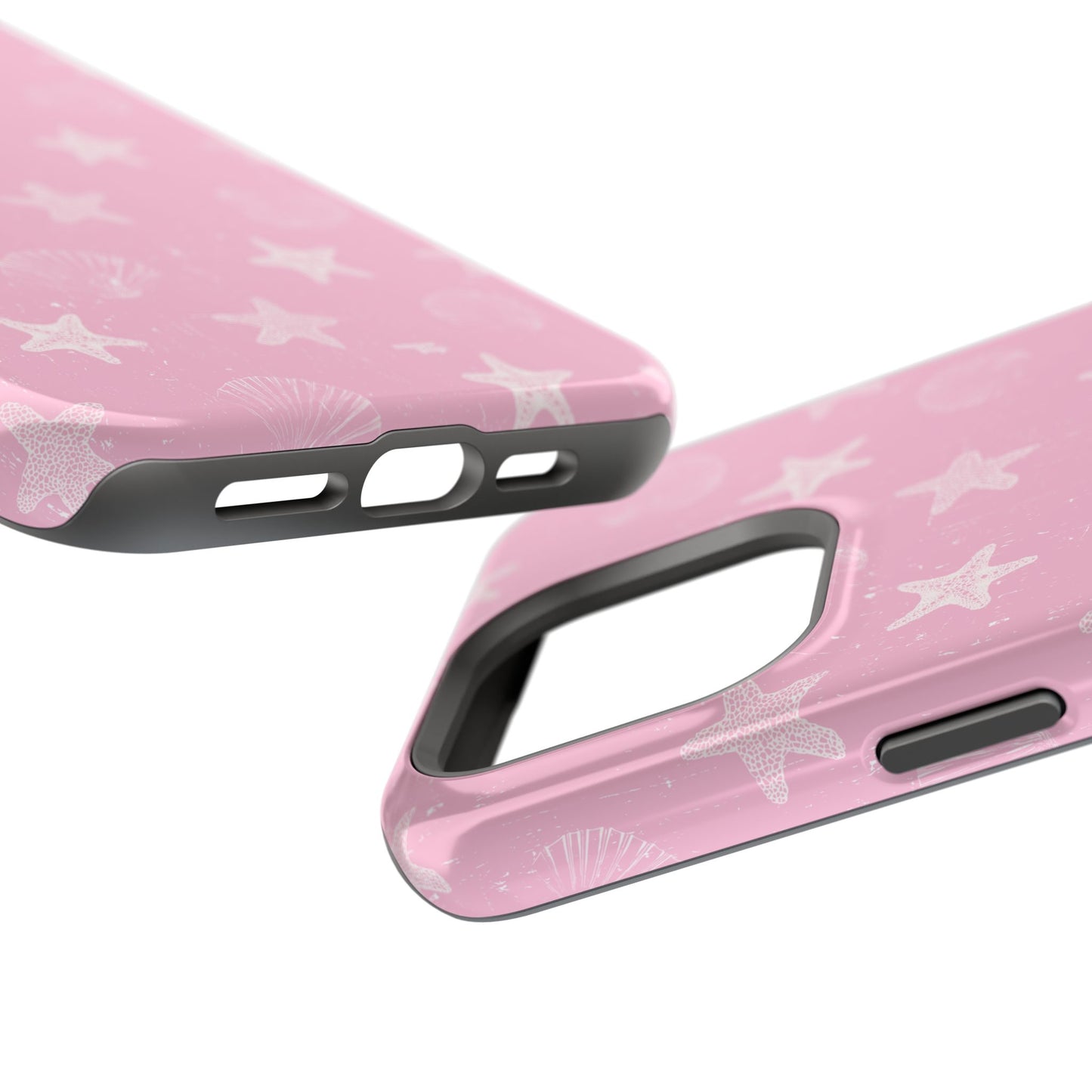 Pink Coastal Impact-Resistant Phone Case