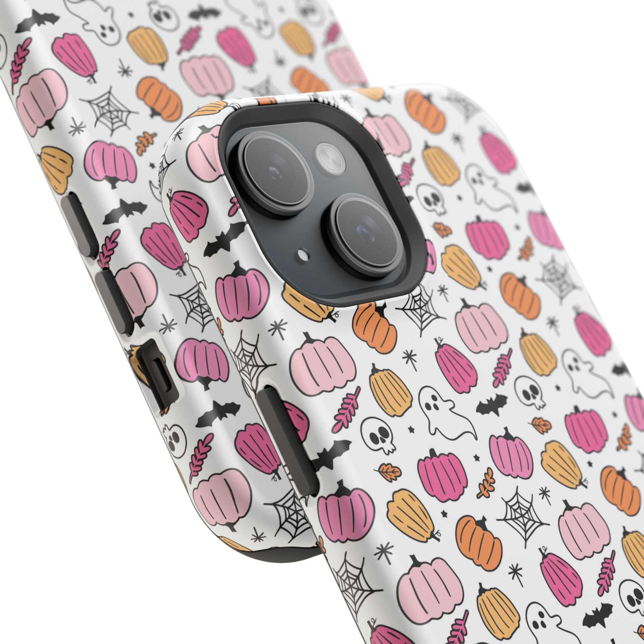 Pink Halloween Impact-Resistant Cases