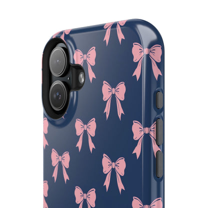 Chic Bow Impact-Resistant Phone Case