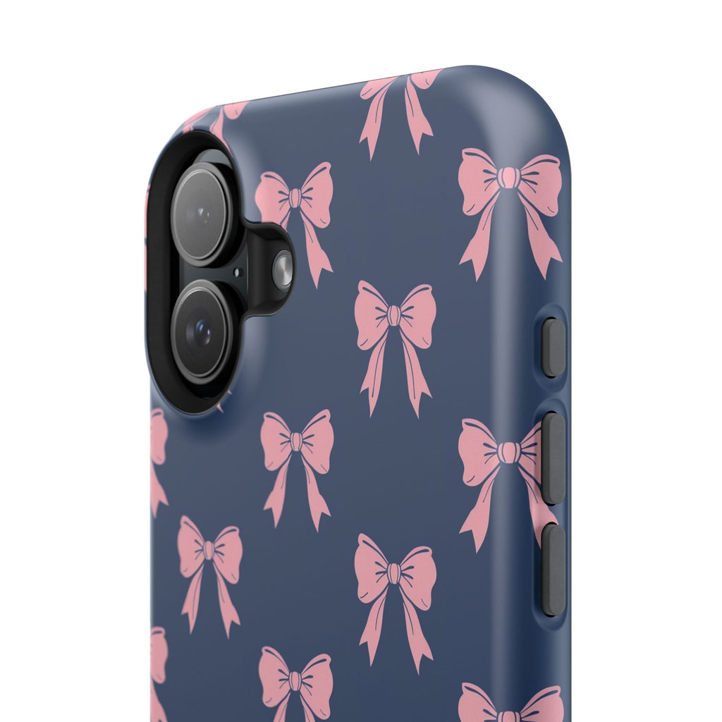 Chic Bow Impact-Resistant Phone Case