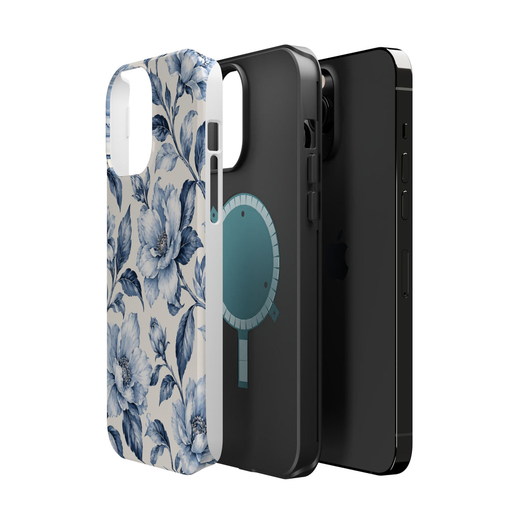 Glacier Floral Magnetic Phone Case