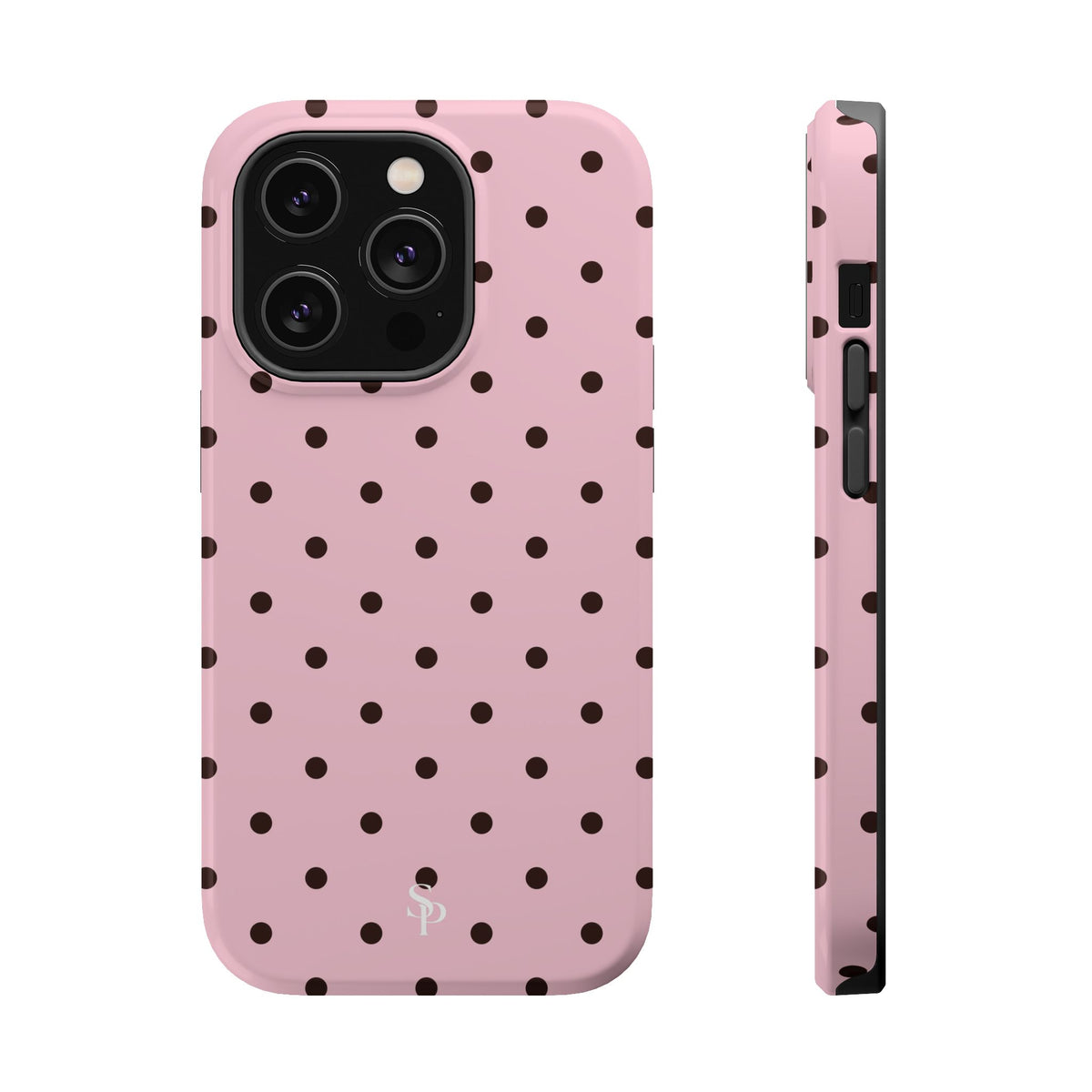 Pink Polka Dot Magnetic Case