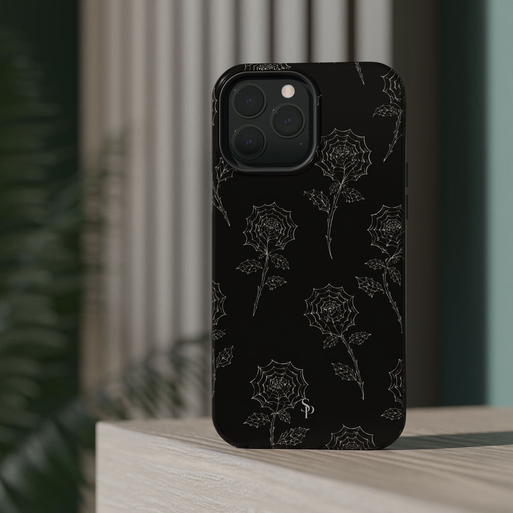 Web of Roses Magnetic Impact-Resistant Phone Case
