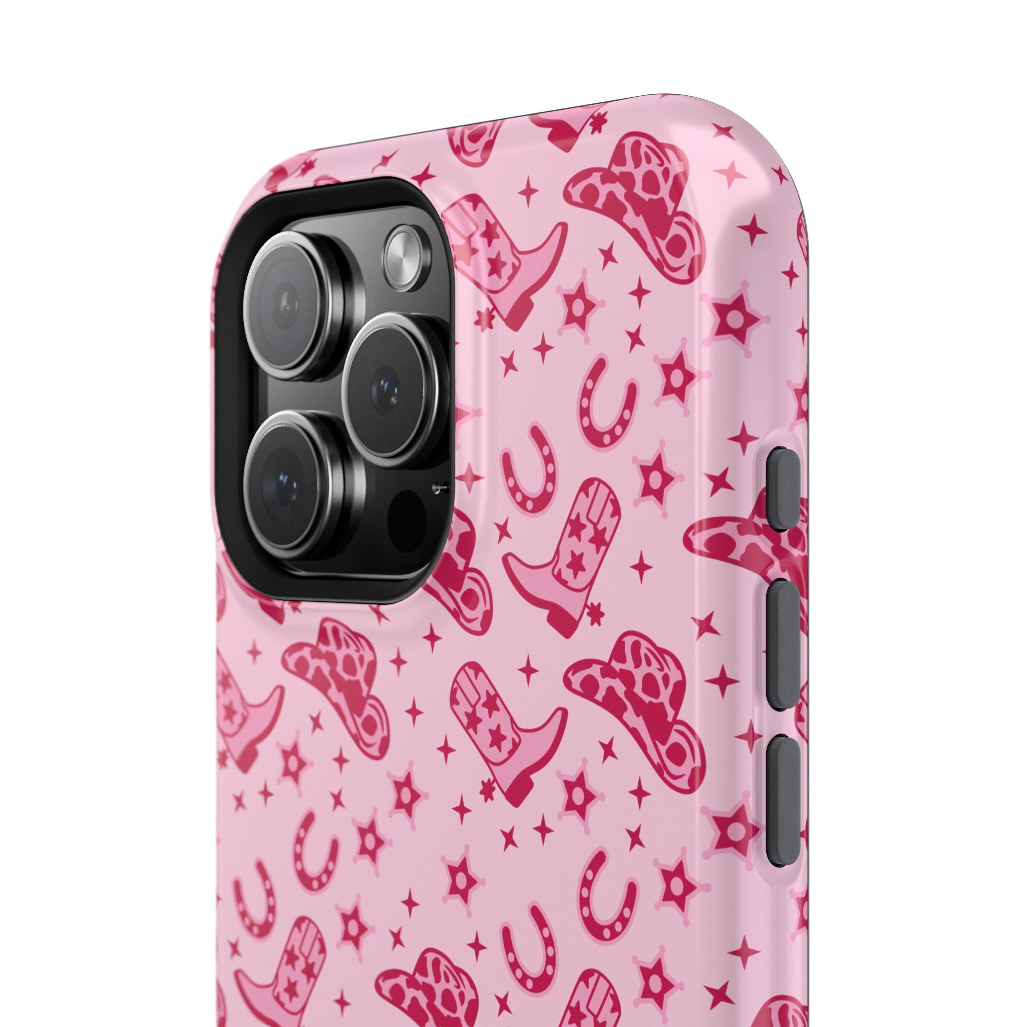 Pink Cowgirl Impact-Resistant Case