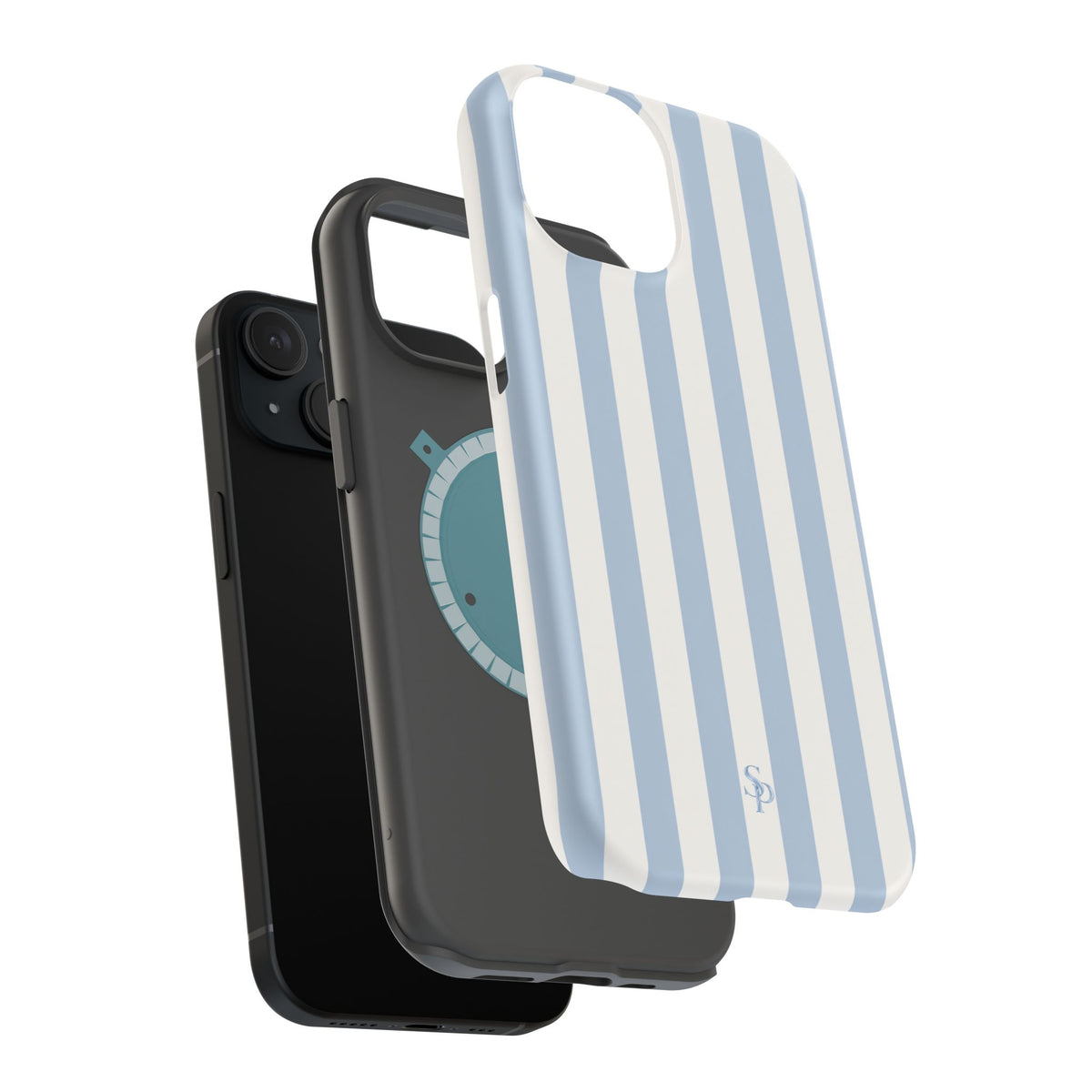 Glacier Striped Magnetic Phone Case