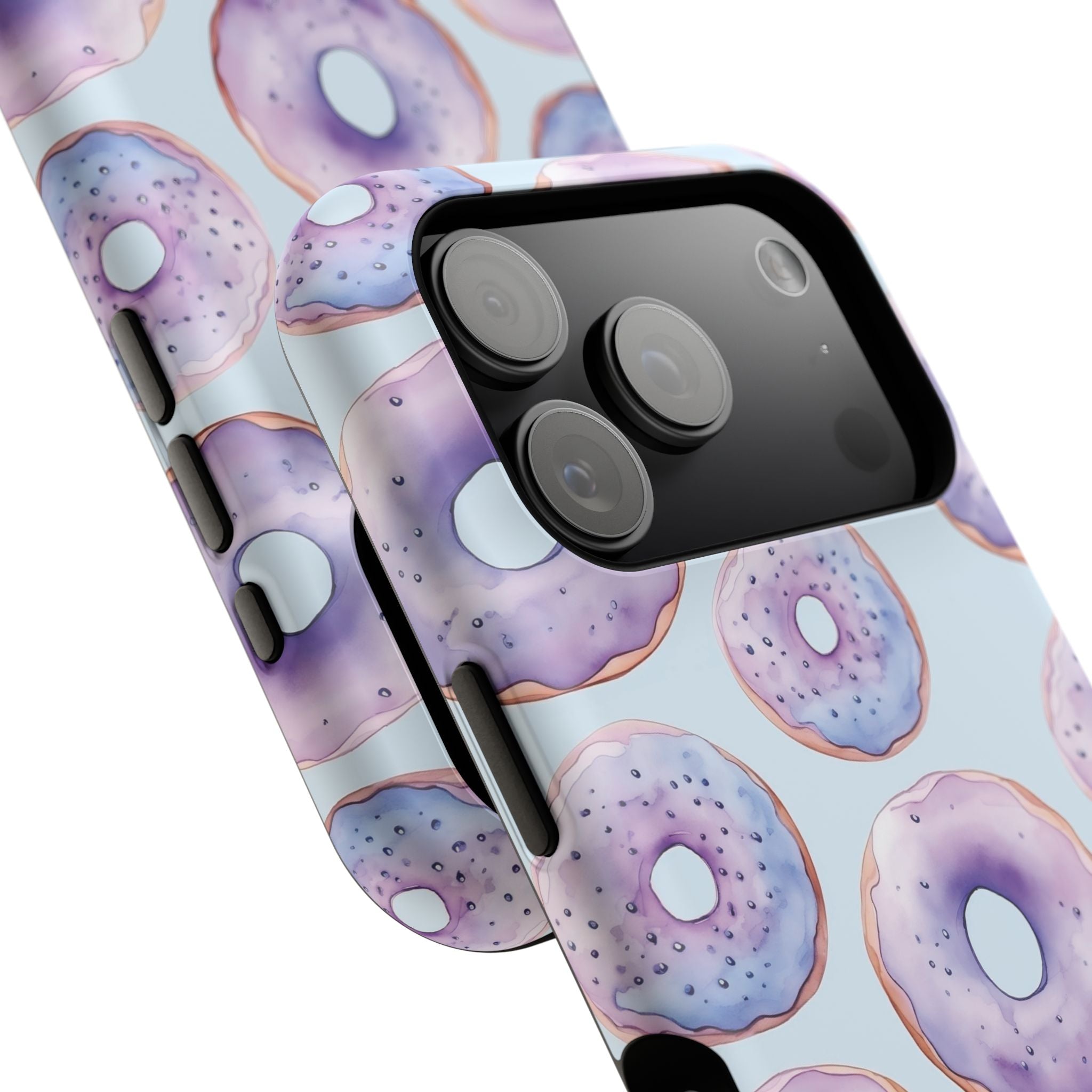 Purple Donuts Impact-Resistant Cases