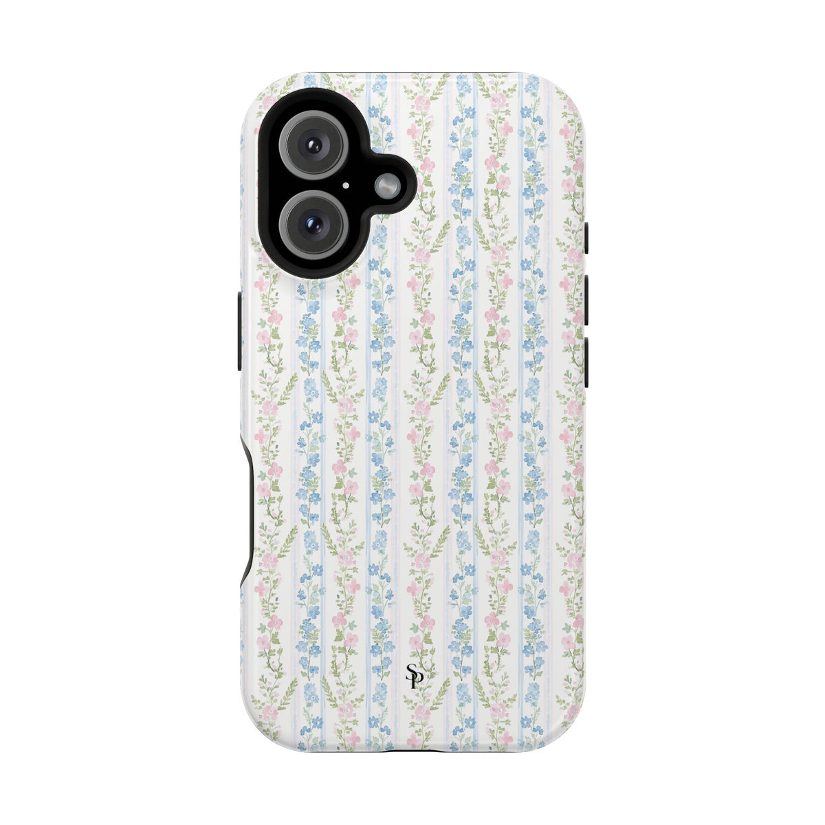 Pastel Floral Pattern Magnetic Tough Case