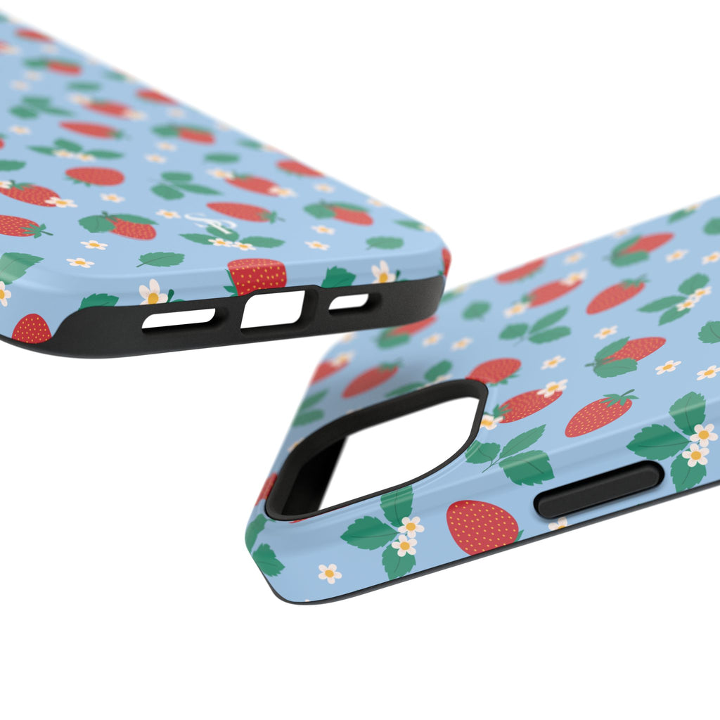 Strawberry Impact-Resistant Cases