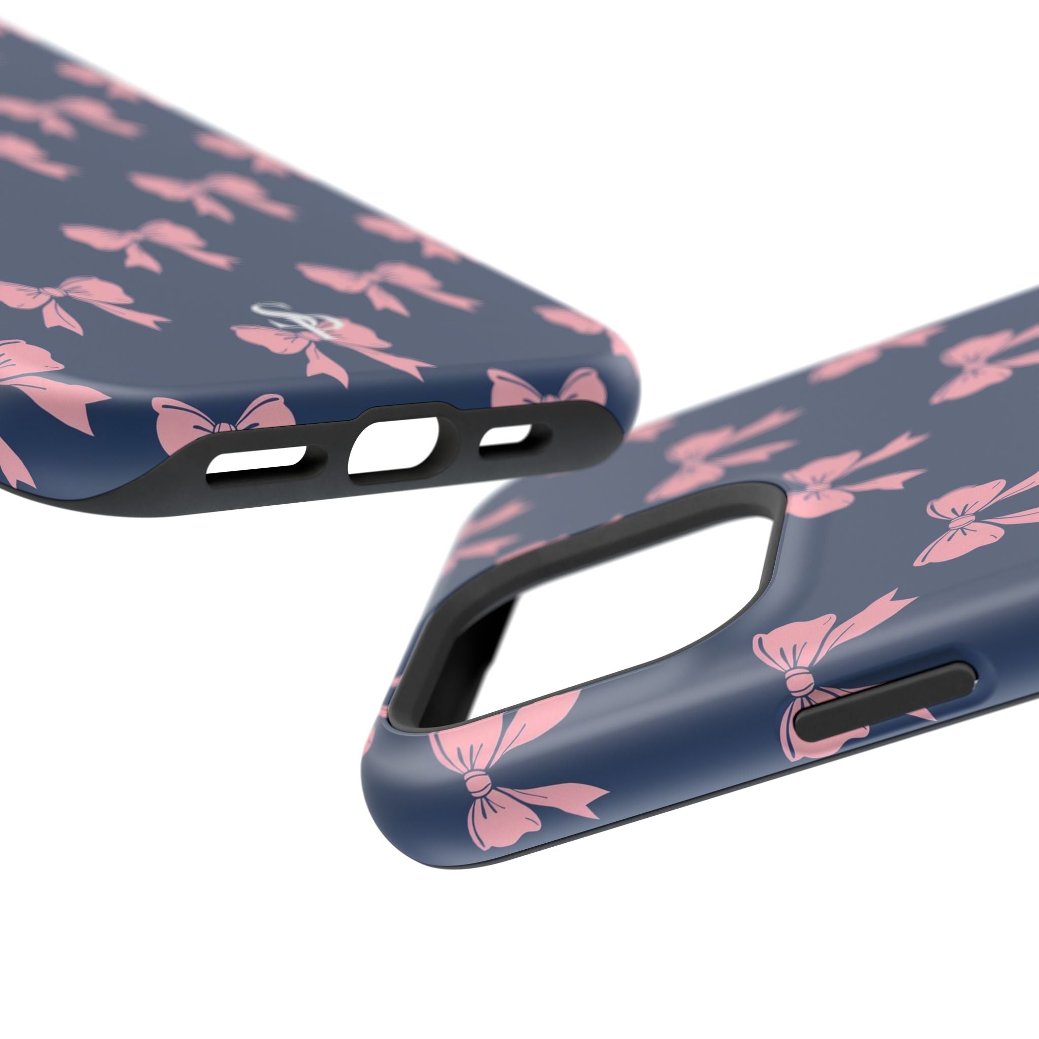 Chic Bow Impact-Resistant Phone Case