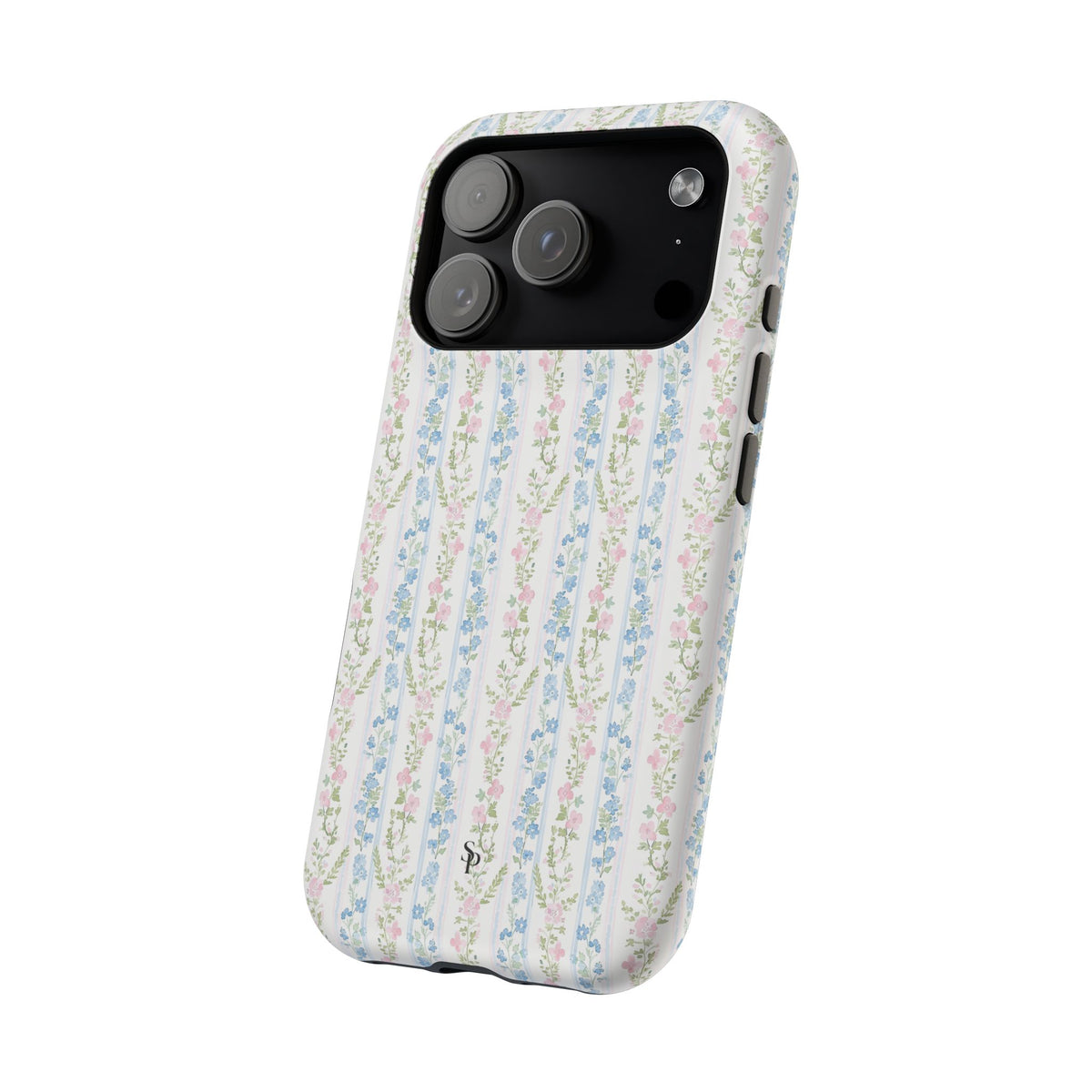 Pastel Floral Pattern Magnetic Tough Case