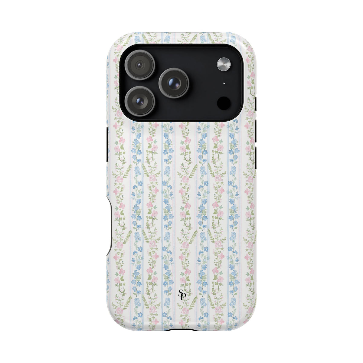 Pastel Floral Pattern Magnetic Tough Case