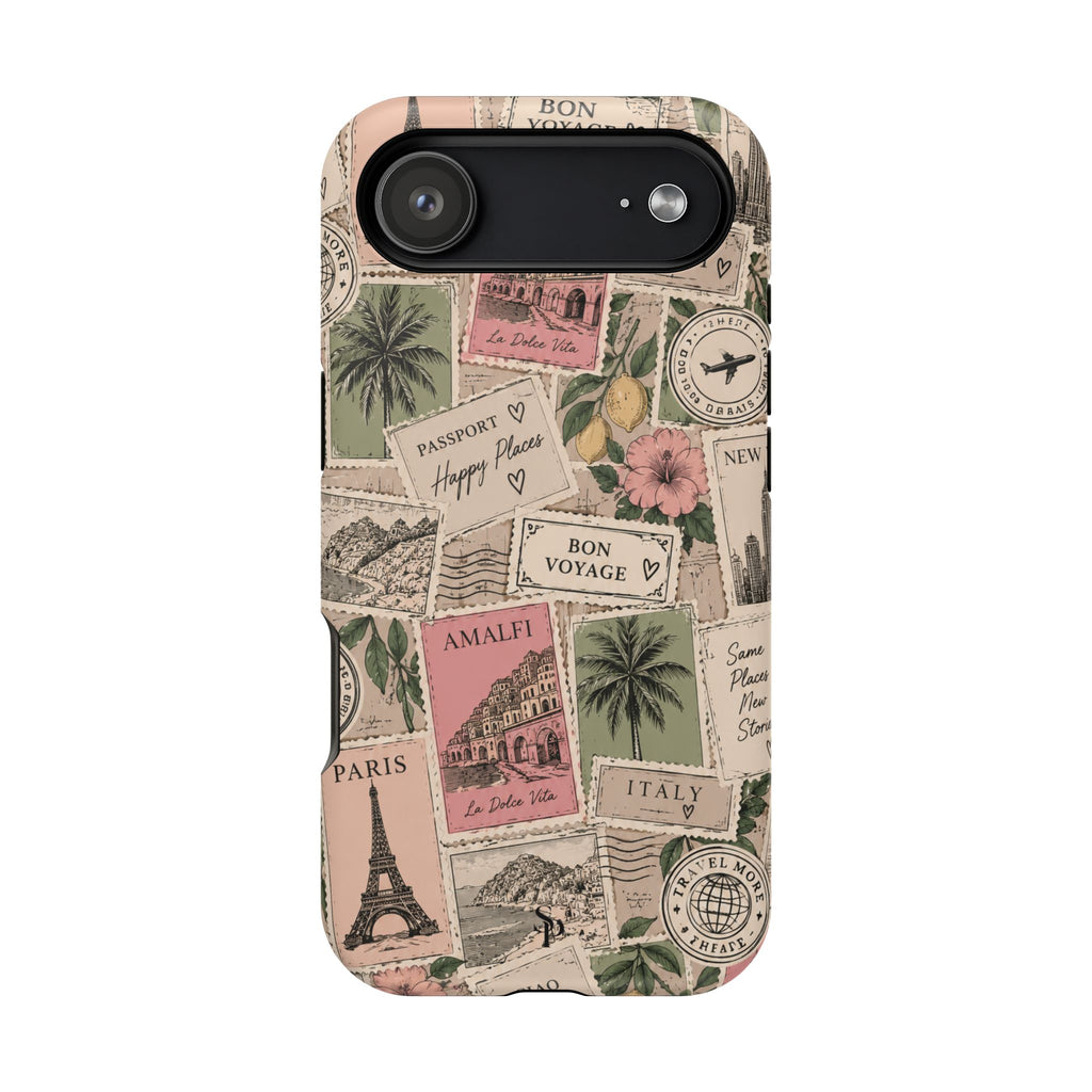 Travel Passport Stamp Magnetic Case