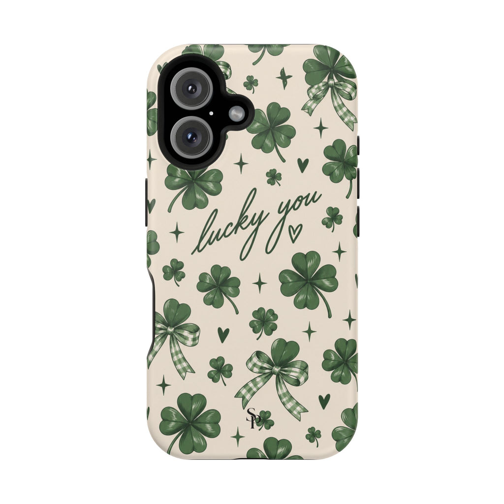 Lucky You Clover Magnetic Impact Phone Case