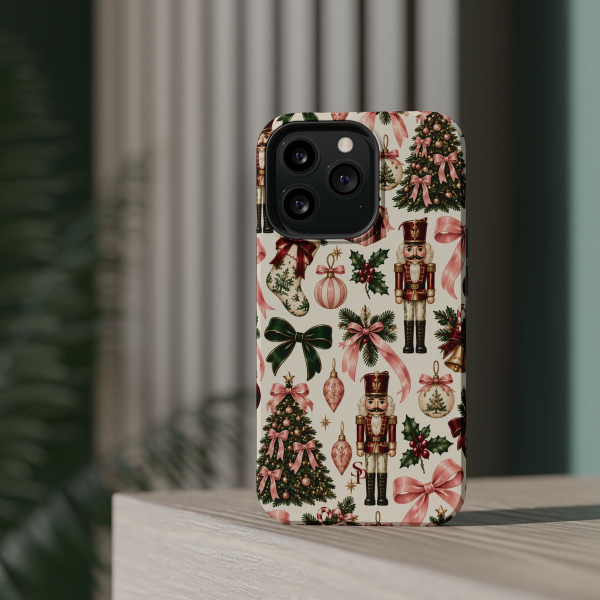 Christmas Nutcracker Magnetic Phone Case